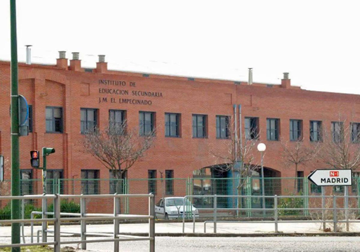 Instituto de Juan Martín El Empecinado, en Aranda de Duero, colabora con el Día de Europa.