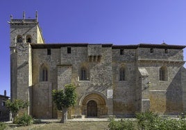 Exterior de la La iglesia de Santa Eugenia de Villegas