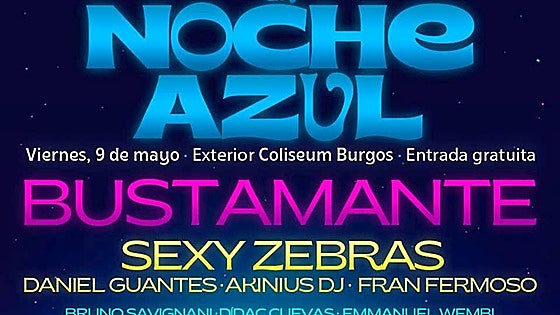 Fan Zone y conciertos en la nueva edición de La Noche Azul del San Pablo