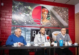 Bruno Savignani, en la rueda de prensa previa al partido.