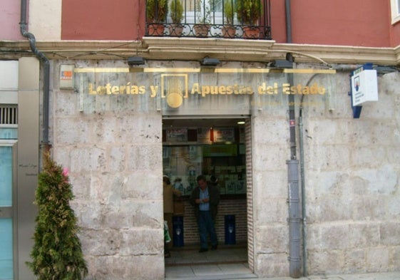 Administracion de loterías donde se ha vendido el boleto en Burgos.
