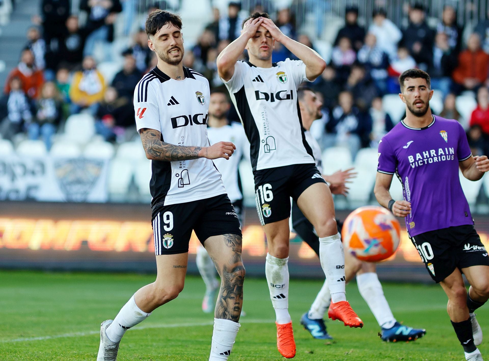 El partidazo del Burgos CF frente al Córdoba, en imágenes