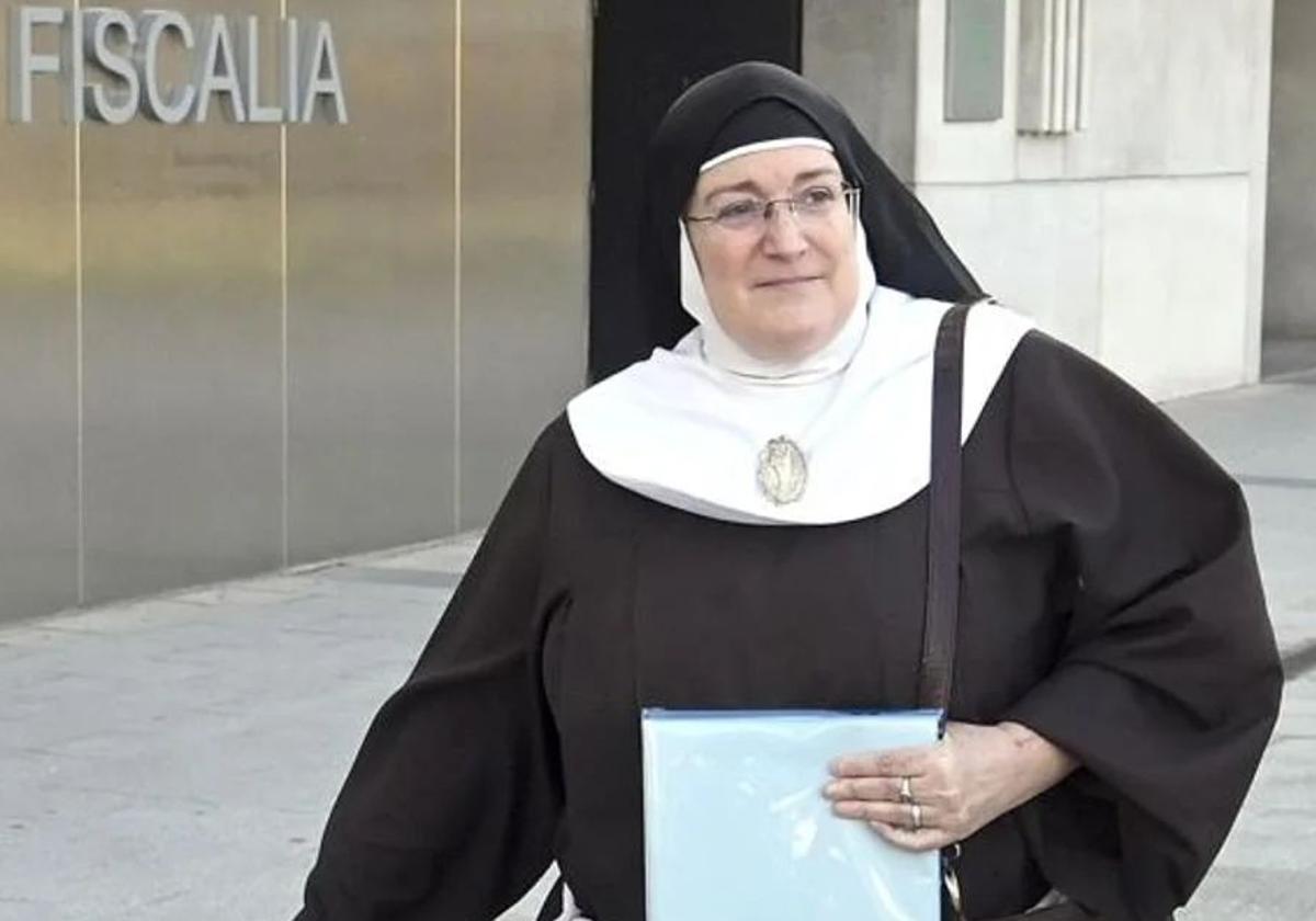 La exabadesa de Belorado, Laura García de Viedma.