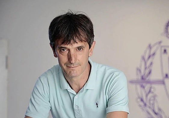 El burgalés Pacheta en su etapa en Valladolid.