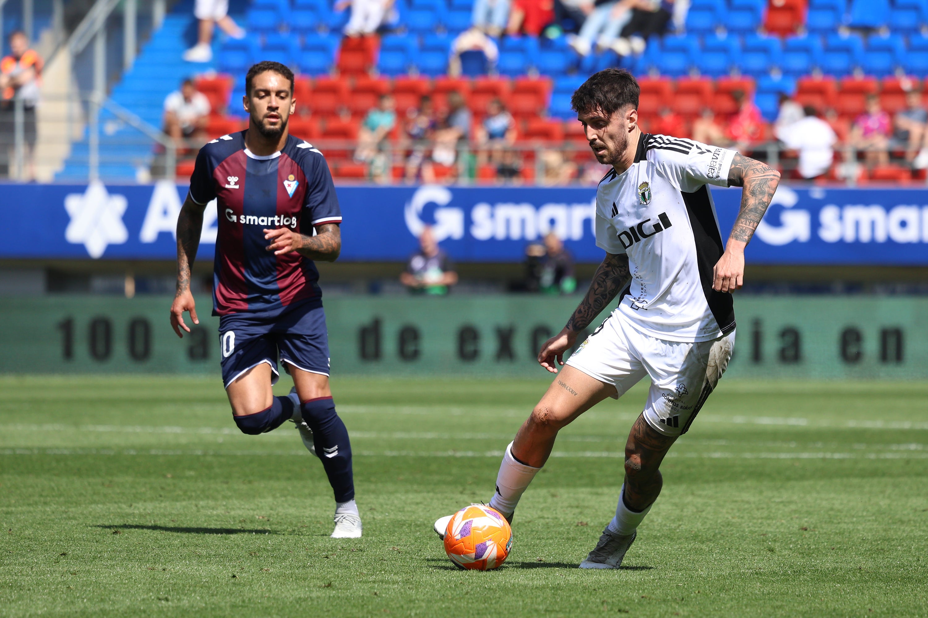 Así ha sido, en imágenes, la derrota del Burgos CF ante el Eibar