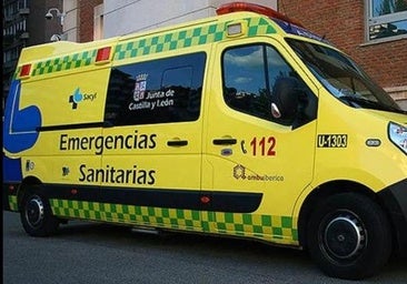 Herida una mujer en una colisión entre dos turismos en Burgos