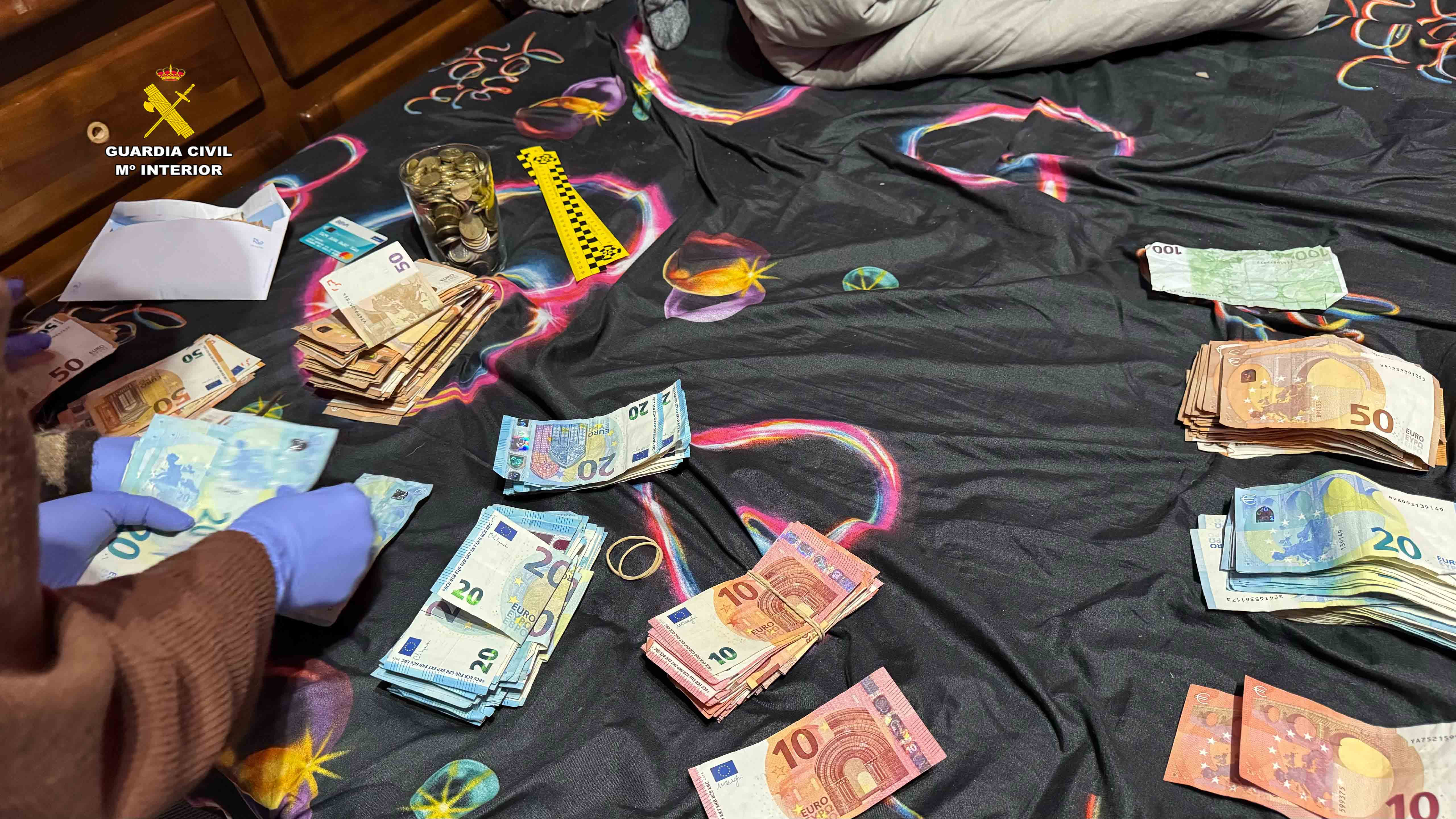 Así ha sido, en imágenes, la operación antidroga en la provincia de Burgos