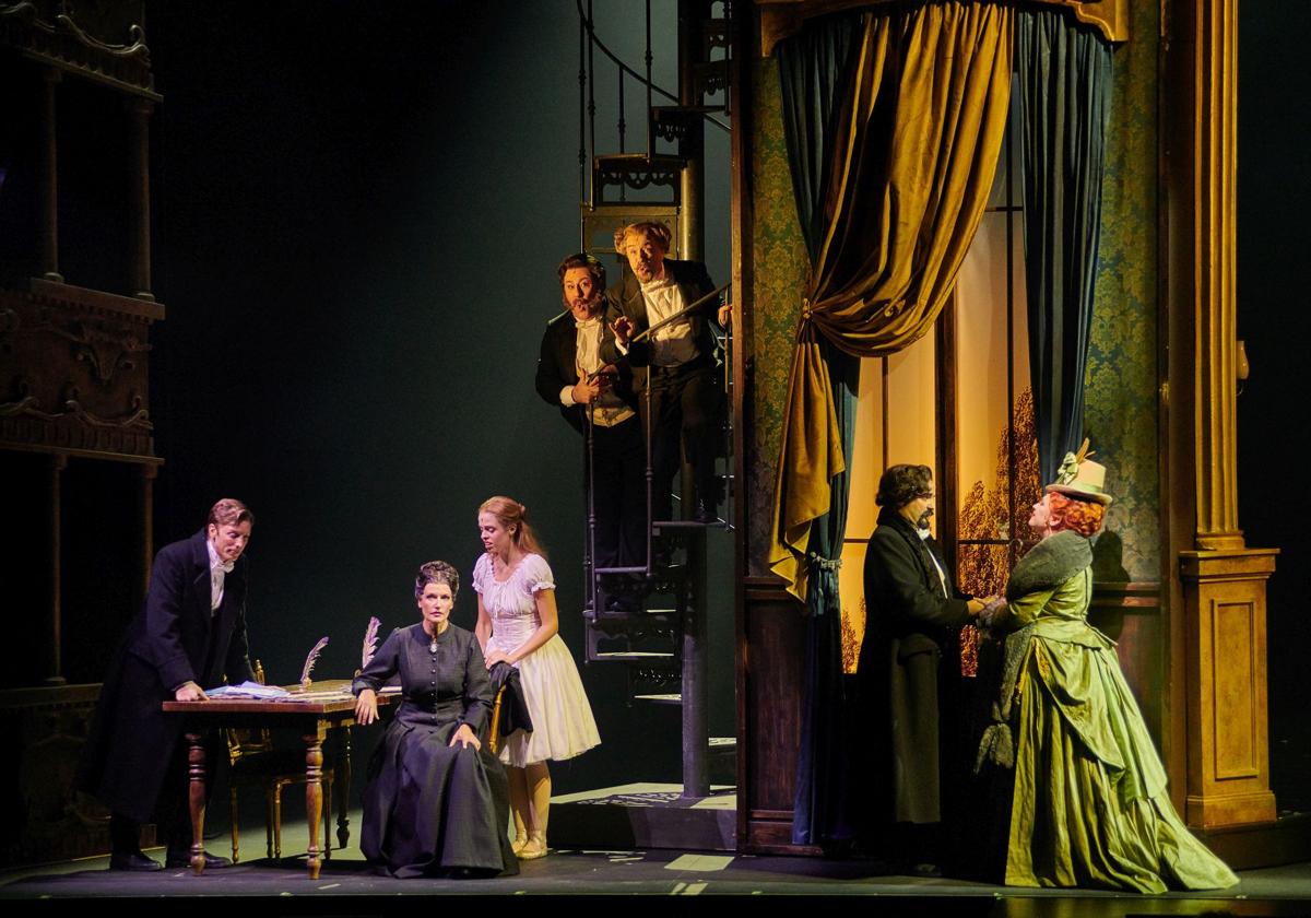 Una escena de 'El fantasma de la ópera'.