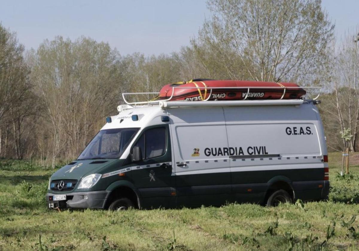 Dispositivo de búsqueda de personas desaparecidas de la Guardia Civil, en imagen de archivo.