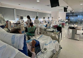 El Hospital Universitario es el epicentro de la actividad sanitaria en Burgos.