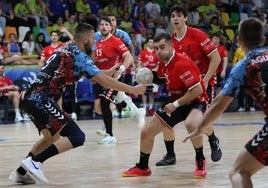 Partido entre el UBU San Pablo y el Blendio Sinfín.