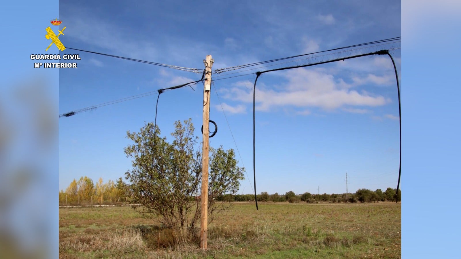 Desarticulan un grupo criminal dedicado al robo de cable de cobre