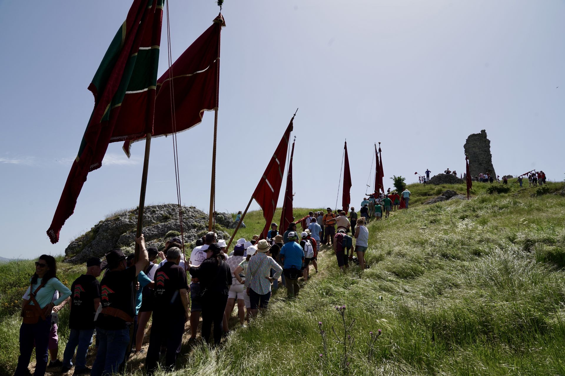 Así ha sido en imágenes la Subida de Pendones al Castillo de Lara