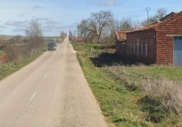 Repararán el firme y las señales de la carretera que une dos pueblos de Burgos