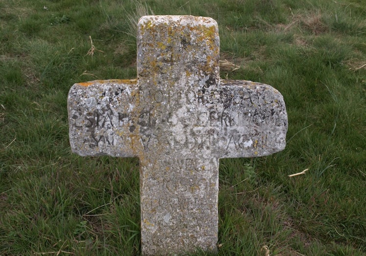 La cruz del Páramo de Masa.