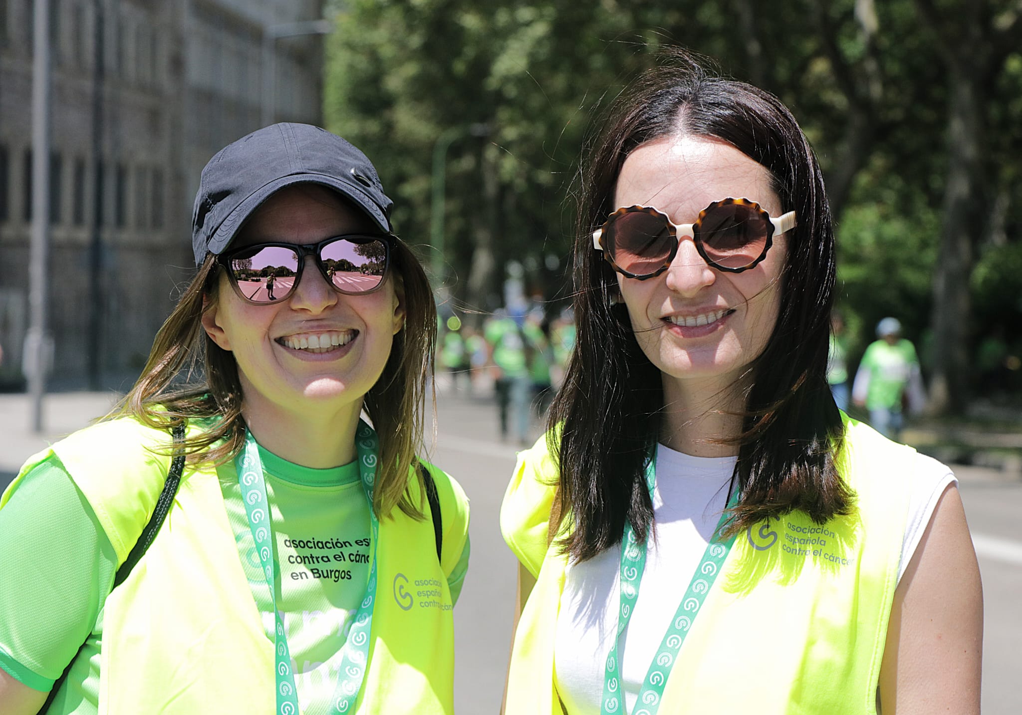 La marcha contra el cáncer de Burgos, en imágenes