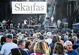 Concierto del grupo Skaifas el año pasado en Alpaka Fest.