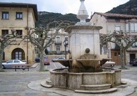 Plaza del Mercado en la que se harán las obras del colector.
