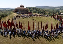 Los pendones se han reunido en Torrelara.