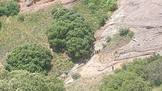 Muere una mujer tras despeñarse mientras hacía escalada en Burgos