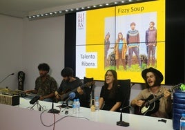 El grupo conquense Fizzy Soup ganadores de una edición anterior de Talento Ribera.