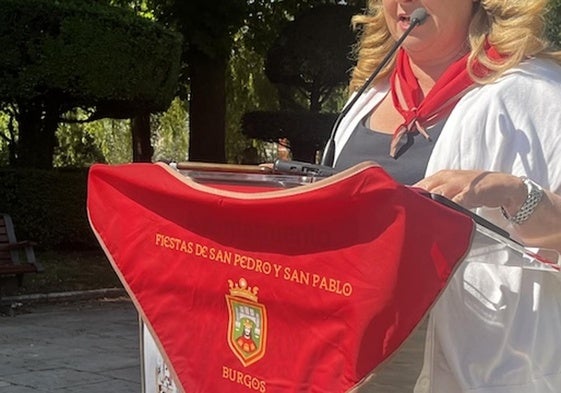La alcaldesa ha presentado las fiestas este lunes.