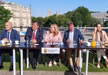 El PP saca pecho de su gestión: «Burgos ha recuperado el liderazgo y la ambición»