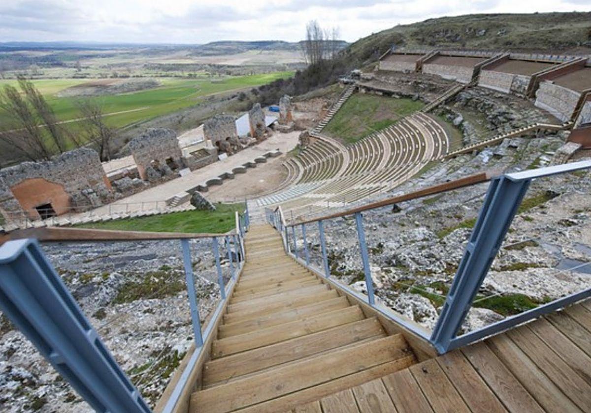 Teatro Romano de Clunia en Burgos.