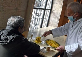 Comedor Social de Atalaya Intercultural en Burgos.
