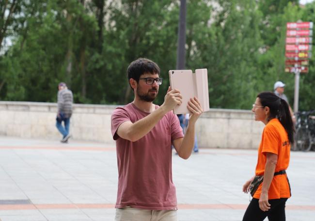 La app 'ConquistaCyl' promueve la interacción con los monumentos.