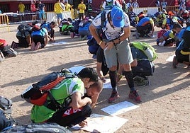 Imagen de una de las pasadas ediciones de la prueba deportiva organizada en Huerta de Rey.