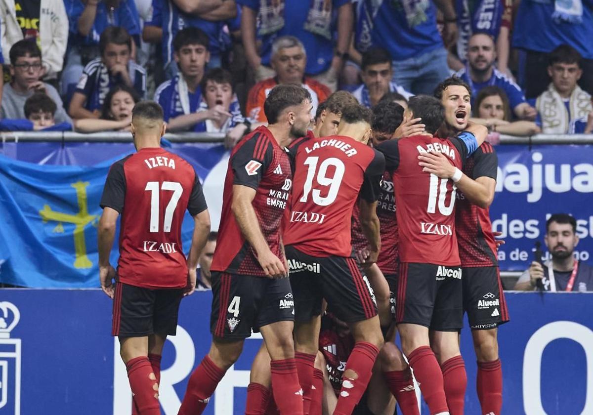 El Mirandés ha luchado hasta el final con garra y actitud.