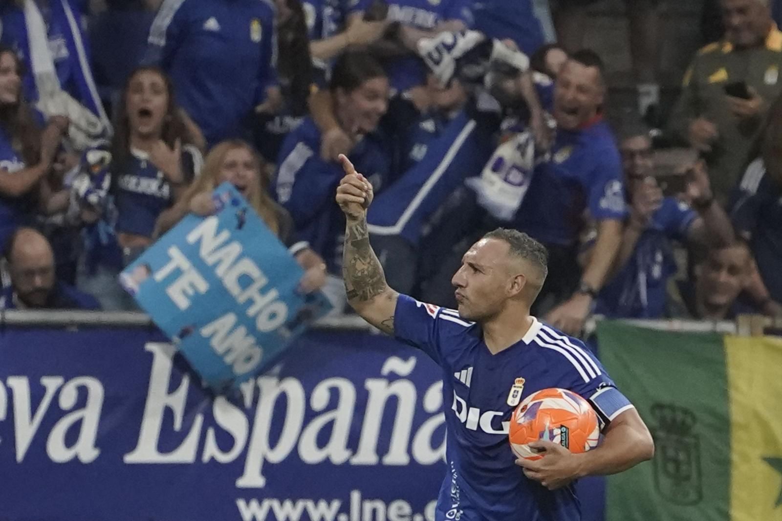 Las mejores imágenes del partido del Mirandés en Oviedo