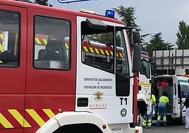 Imagen de archivo de otro accidente ocurrido en el Nudo Landa.