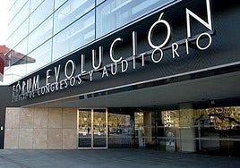 Imagen de archivo de la entrada al Fórum Evolución.