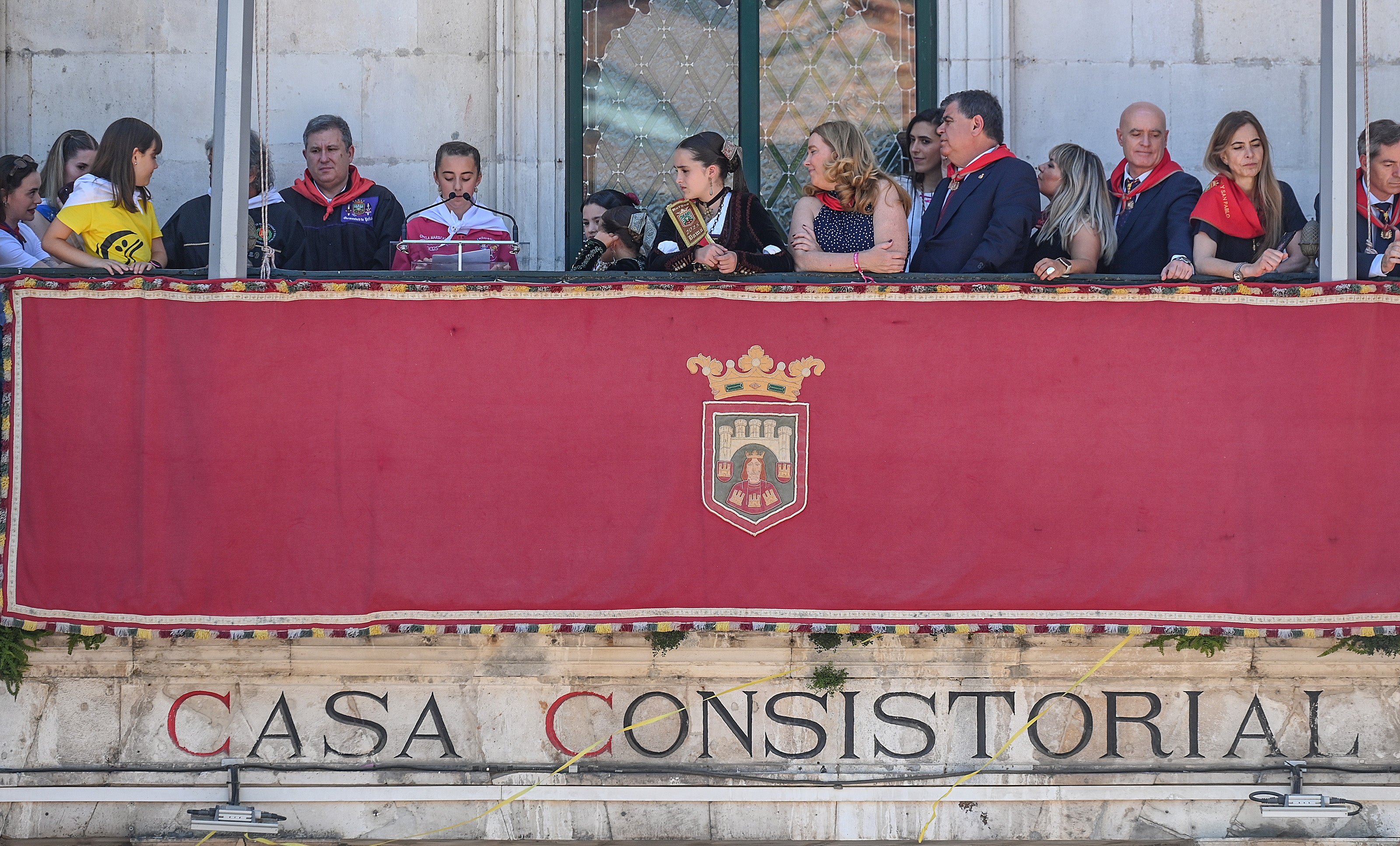 El pregón infantil de Sampedros, en imágenes