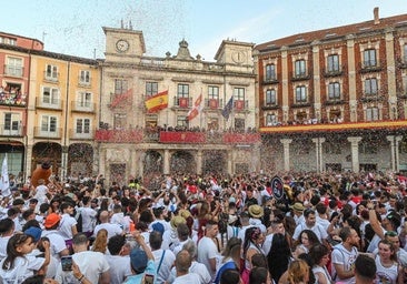 Burgos se echa a la calle en el inicio de las fiestas mayores de la ciudad