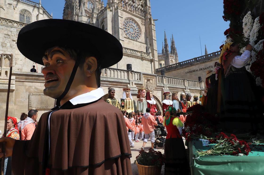 Flores, tradición y emoción: las imágenes de la Ofrenda Floral de los Sampedros 2025