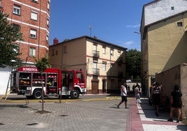 La rápida intervención de los bomberos de Miranda ha sido clave.