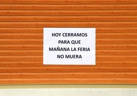 Feria de barracas de Sampedros 2025.