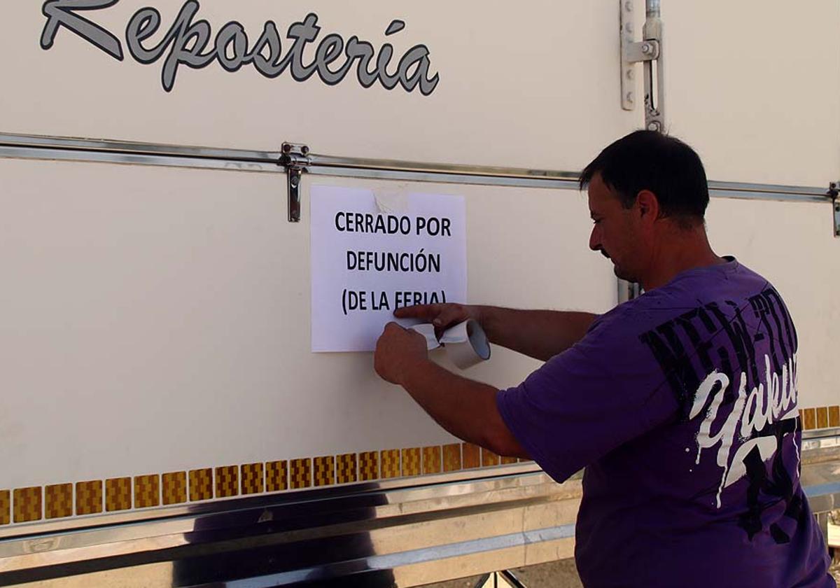 Feria de barracas de Sampedros 2025.