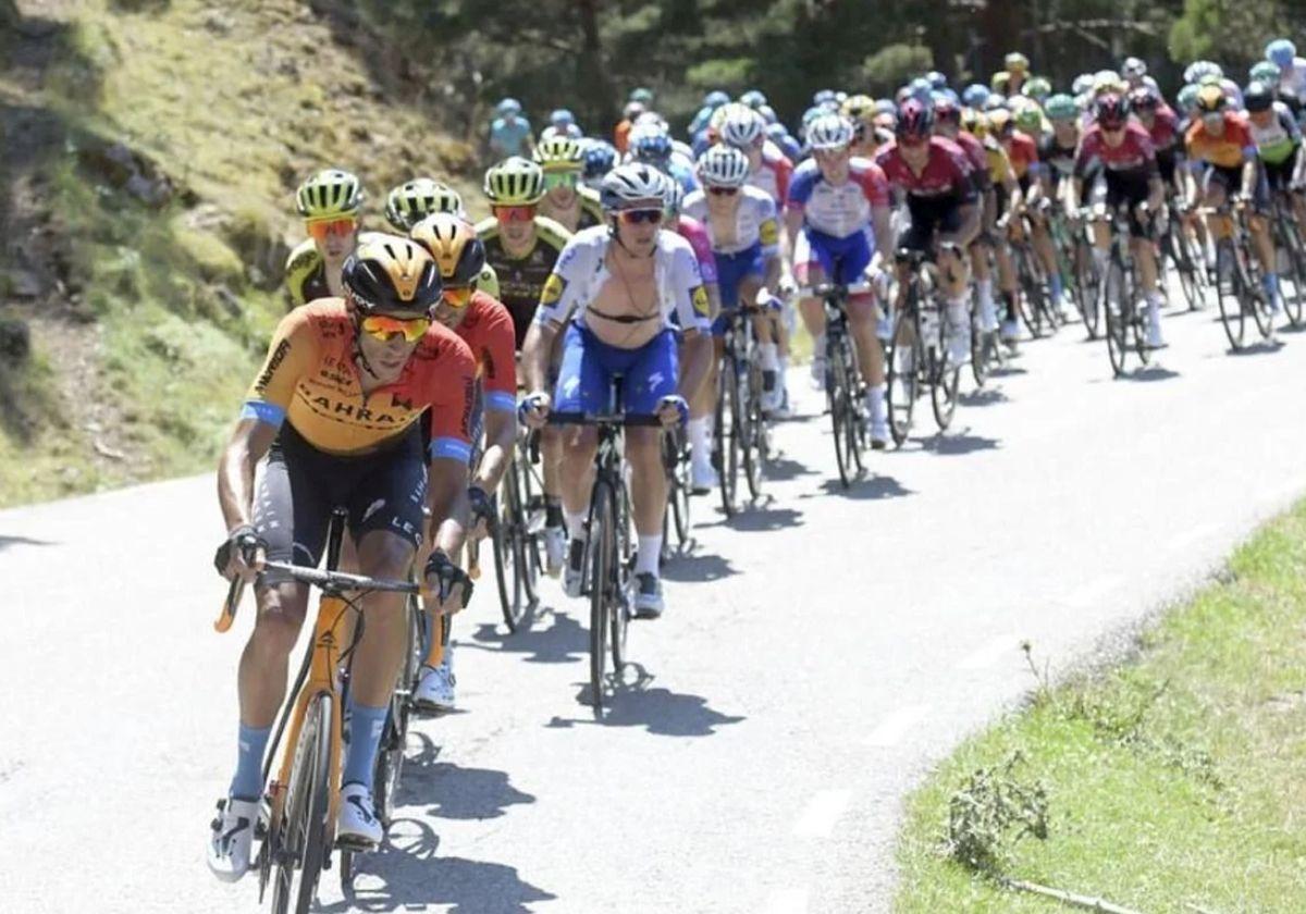 Imagen de una edición anterior de la Vuelta a Burgos.