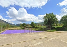 Pista actual que va a ser reformada.