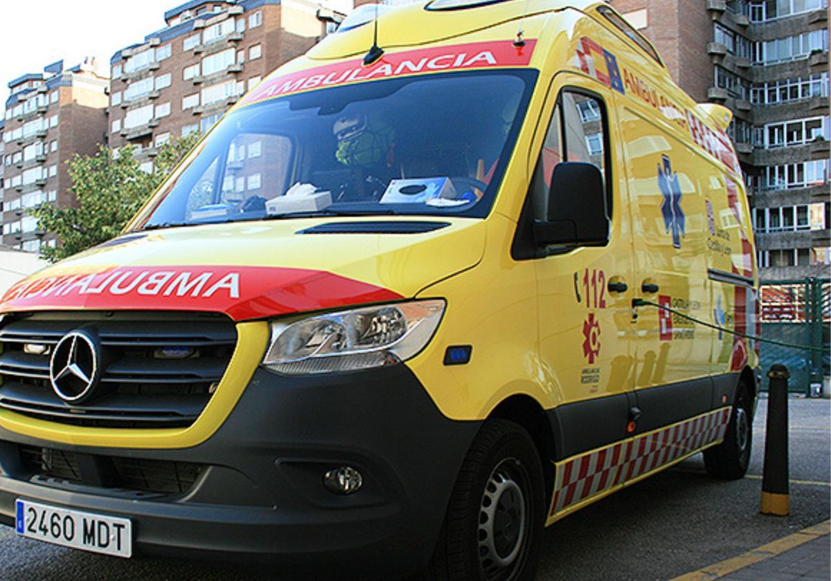 Imagen de archivo de una ambulancia.