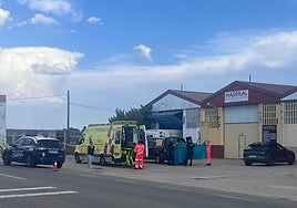 Lugar del presunto asesinato en Aranda de Duero, Burgos.
