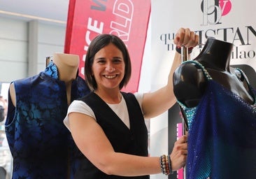 La diseñadora de Burgos que crea trajes «con alma» para bailar