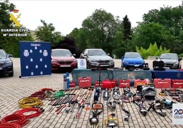 Desarticulado un grupo dedicado al robo de bancos que actuó en Burgos