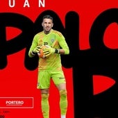 El CD Mirandés da la bienvenida a Juan Palomares