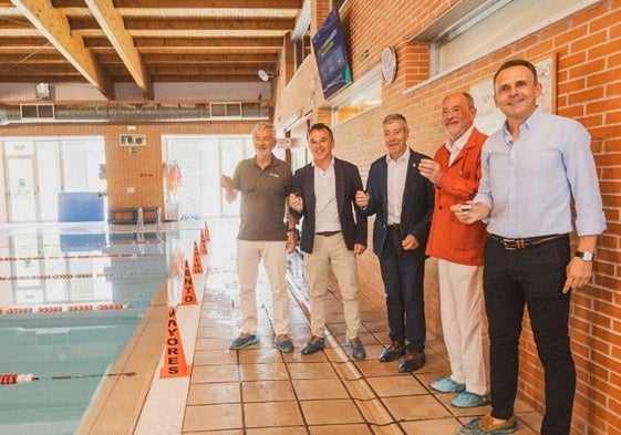 Presentación de la primera piscina inteligente de Castilla y León en Medina de Pomar.