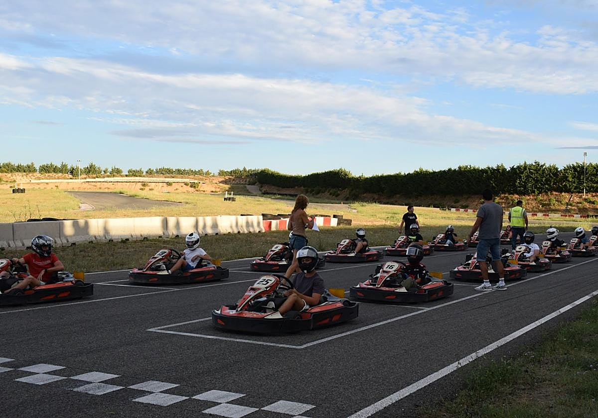Pista de karting de Tubilla de Lago.
